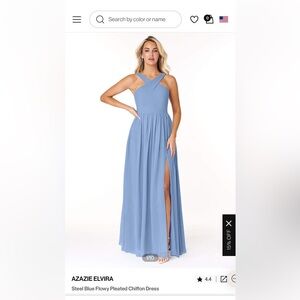 Azazie- Elvira Dress, size A2